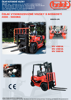 Stivuitoare frontale LPG Belet MV 50 BVB