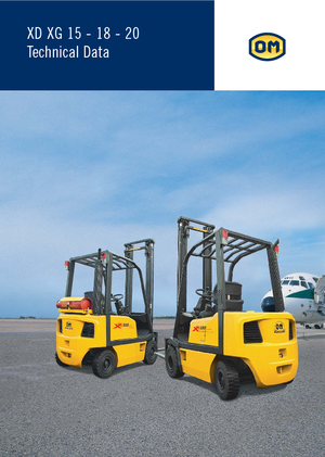 Stivuitoare frontale LPG OM XG 20