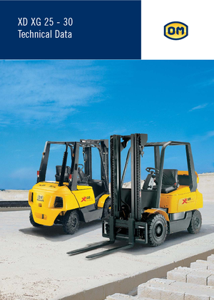 Stivuitoare frontale LPG OM XG 30