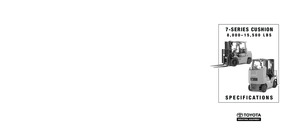 Stivuitoare frontale LPG Toyota 7 FGCU 35