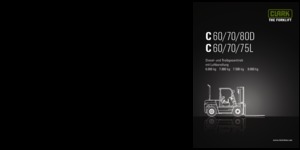 Stivuitoare frontale LPG Clark C60 L