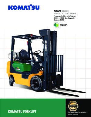 Stivuitoare frontale LPG Komatsu FG 18 HT-17