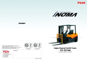 Stivuitoare frontale LPG TCM FHG 18 T 3 Inoma