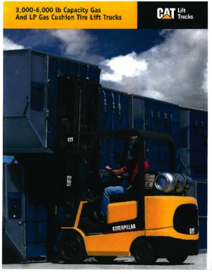 Stivuitoare frontale LPG Caterpillar GC30K