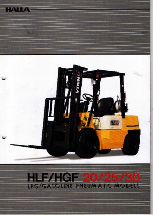 Stivuitoare frontale LPG Halla HLF 30