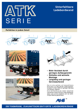 Platforme de încărcare AHT ATK 500 ST/ST