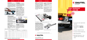 Platforme de încărcare DAUTEL DS 3000 VA