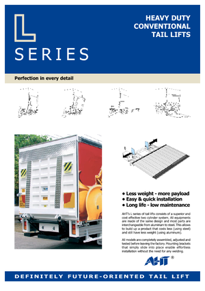 Platforme de încărcare AHT L 750 ST/AL