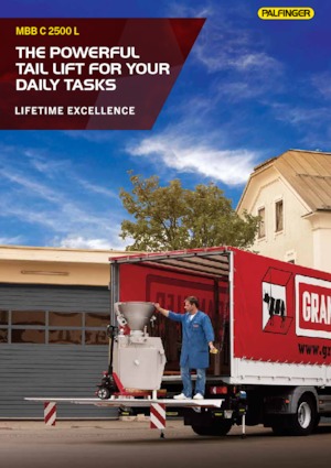 Platforme de încărcare MBB Palfinger MBB C 2500 L