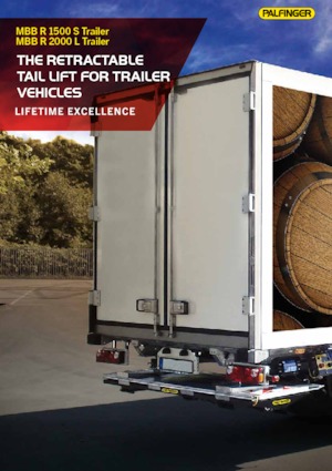 Platforme de încărcare MBB Palfinger MBB R 2000 L TRAILER