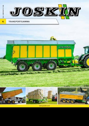 Trailere cu platformă joasă Joskin WAGO-CARRIER CST5000S05