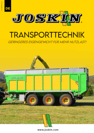 Trailere cu platformă joasă Joskin WAGO-LOADER TG10000T21