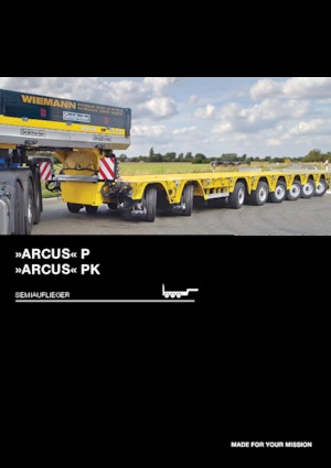 Semi-trailere cu platformă joasă Goldhofer ARCUS P