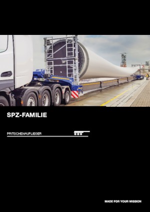 Semi-trailere cu platformă joasă Goldhofer SPZ-GL