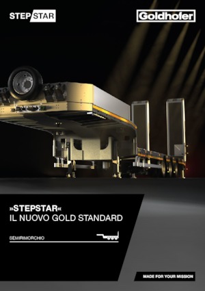 Semi-trailere cu platformă joasă Goldhofer STEPSTAR
