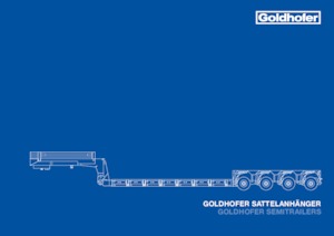 Semi-trailere cu platformă joasă Goldhofer STZ-T