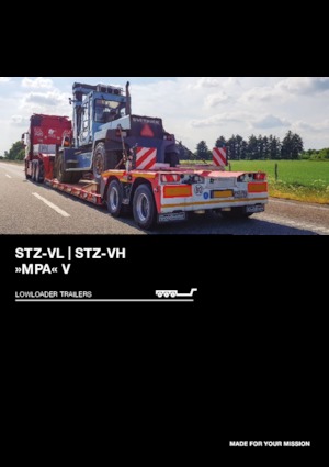 Semi-trailere cu platformă joasă Goldhofer STZ-VL