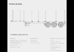 Trailere cu platformă joasă Doll LOGO 14
