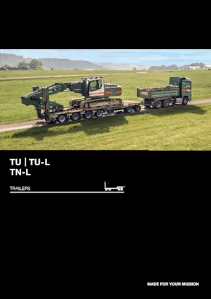 Trailere cu platformă joasă Goldhofer TN-L