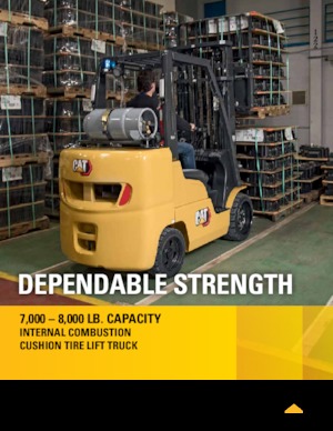 Stivuitoare frontale LPG Caterpillar 2C8000