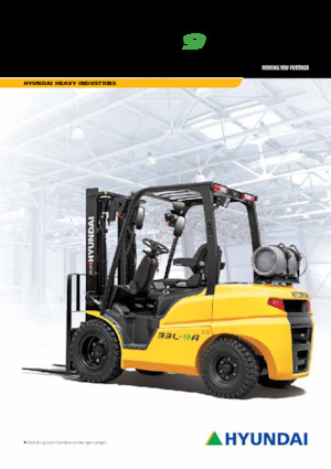 Stivuitoare frontale LPG Hyundai 30L-9A