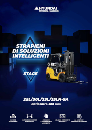 Stivuitoare frontale LPG Hyundai 33L-9A