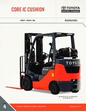 Stivuitoare frontale LPG Toyota 40-8FGCU30