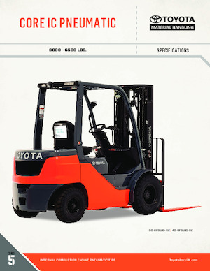 Stivuitoare frontale LPG Toyota 50-8FGU25