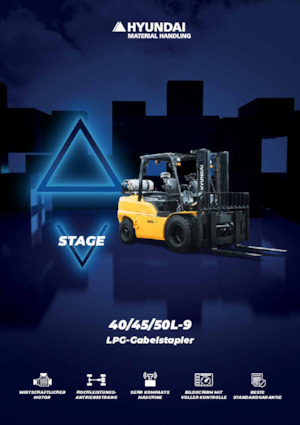 Stivuitoare frontale LPG Hyundai 40L-9