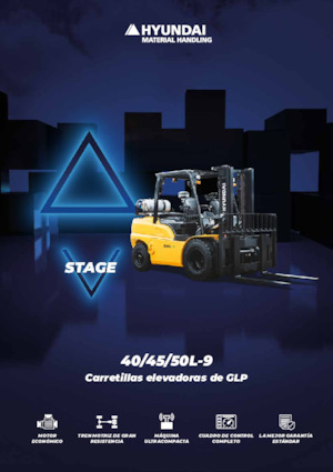 Stivuitoare frontale LPG Hyundai 40L-9