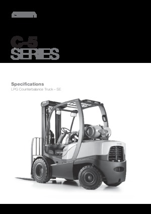 Stivuitoare frontale LPG Crown C-5 1050-2.0