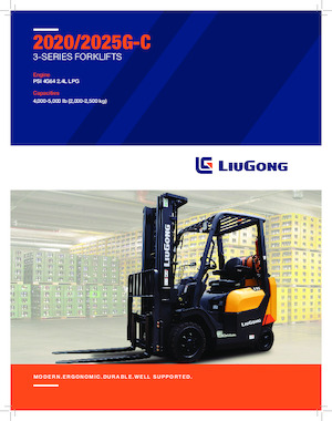Stivuitoare frontale LPG Liugong CLG2020G-C 