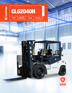 Stivuitoare frontale LPG Liugong CLG2040H/L LPG