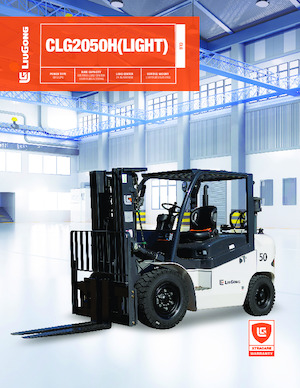 Stivuitoare frontale LPG Liugong CLG2050H/L LPG