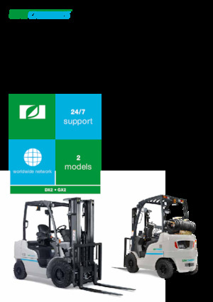 Stivuitoare frontale LPG UniCarriers GX2-50H