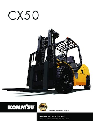 Stivuitoare frontale LPG Komatsu FG50ATU-10