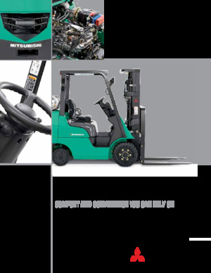 Stivuitoare frontale LPG Mitsubishi FGC20CN