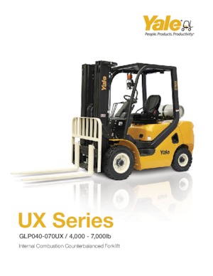 Stivuitoare frontale LPG Yale GLP050UX