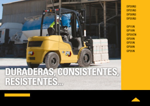 Stivuitoare frontale LPG Caterpillar GP18N 