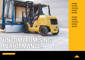 Stivuitoare frontale LPG Caterpillar GP50N3