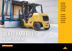 Stivuitoare frontale LPG Caterpillar GP50N3