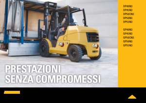 Stivuitoare frontale LPG Caterpillar GP50N3