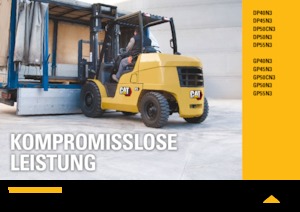 Stivuitoare frontale LPG Caterpillar GP55N3