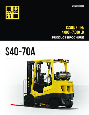 Stivuitoare frontale LPG Hyster S60A