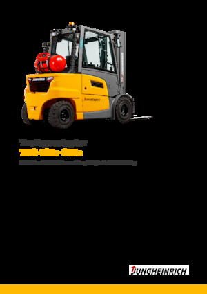 Stivuitoare frontale LPG Jungheinrich TFG S35s 