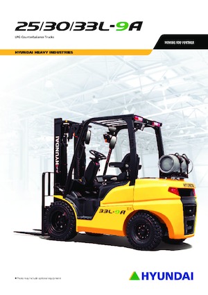 Stivuitoare frontale LPG Hyundai 30L-9A