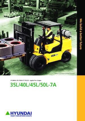 Stivuitoare frontale LPG Hyundai 40L-7 A