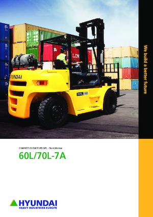 Stivuitoare frontale LPG Hyundai 70L-7A