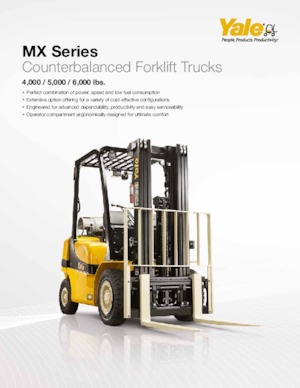 Stivuitoare frontale LPG Yale GP050MX