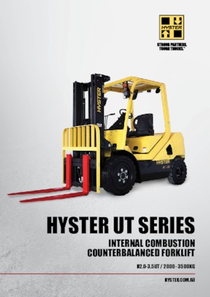 Stivuitoare frontale LPG Hyster H2.5UT 